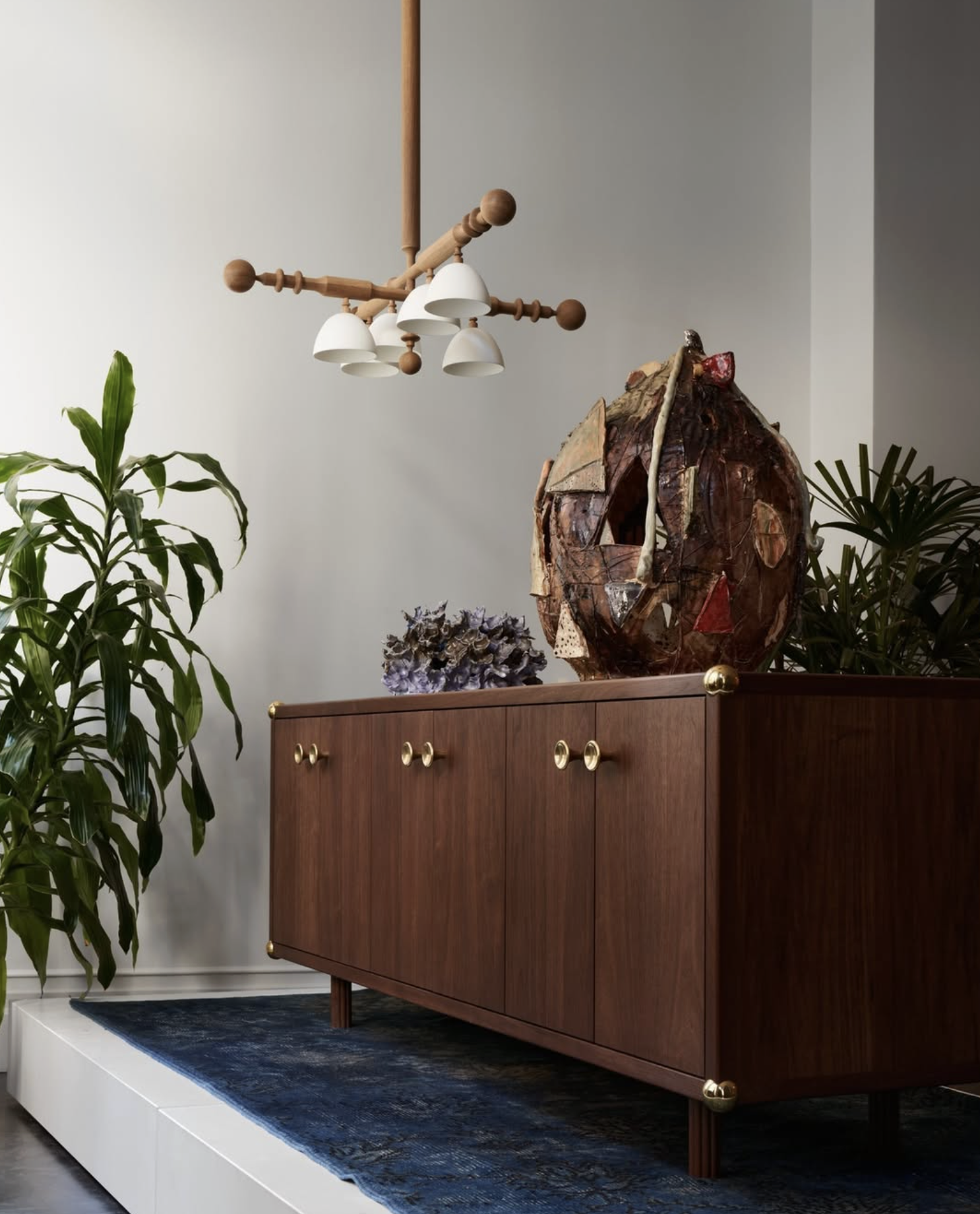 DEL PLAYA FOUR ARM PENDANT par Roll & Hill