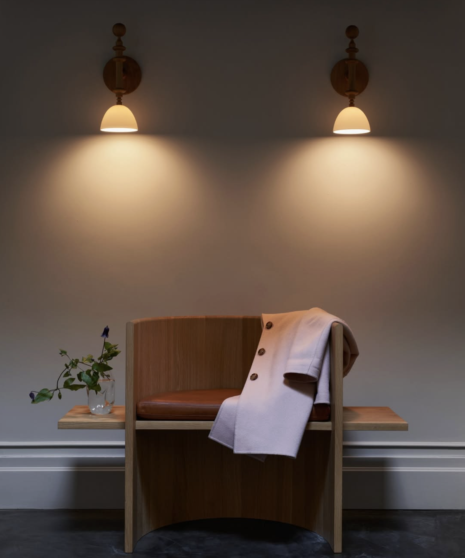 DEL PLAYA SINGLE ARM SCONCE par Roll & Hill