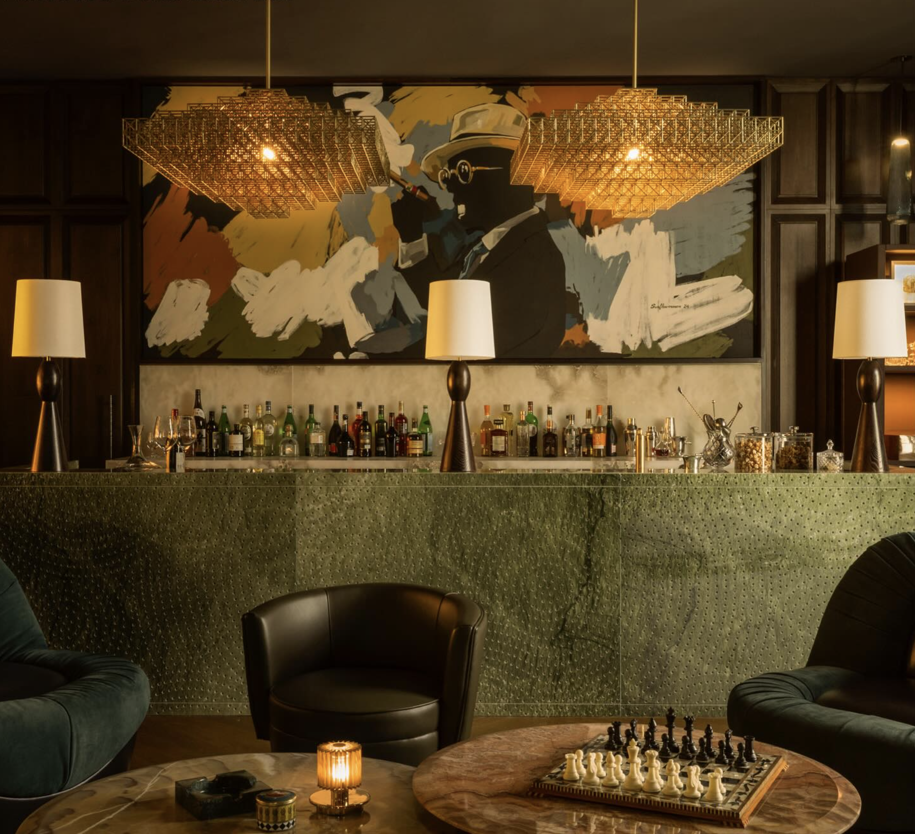 GRIDLOCK PENDANT - 1912 par Roll & Hill