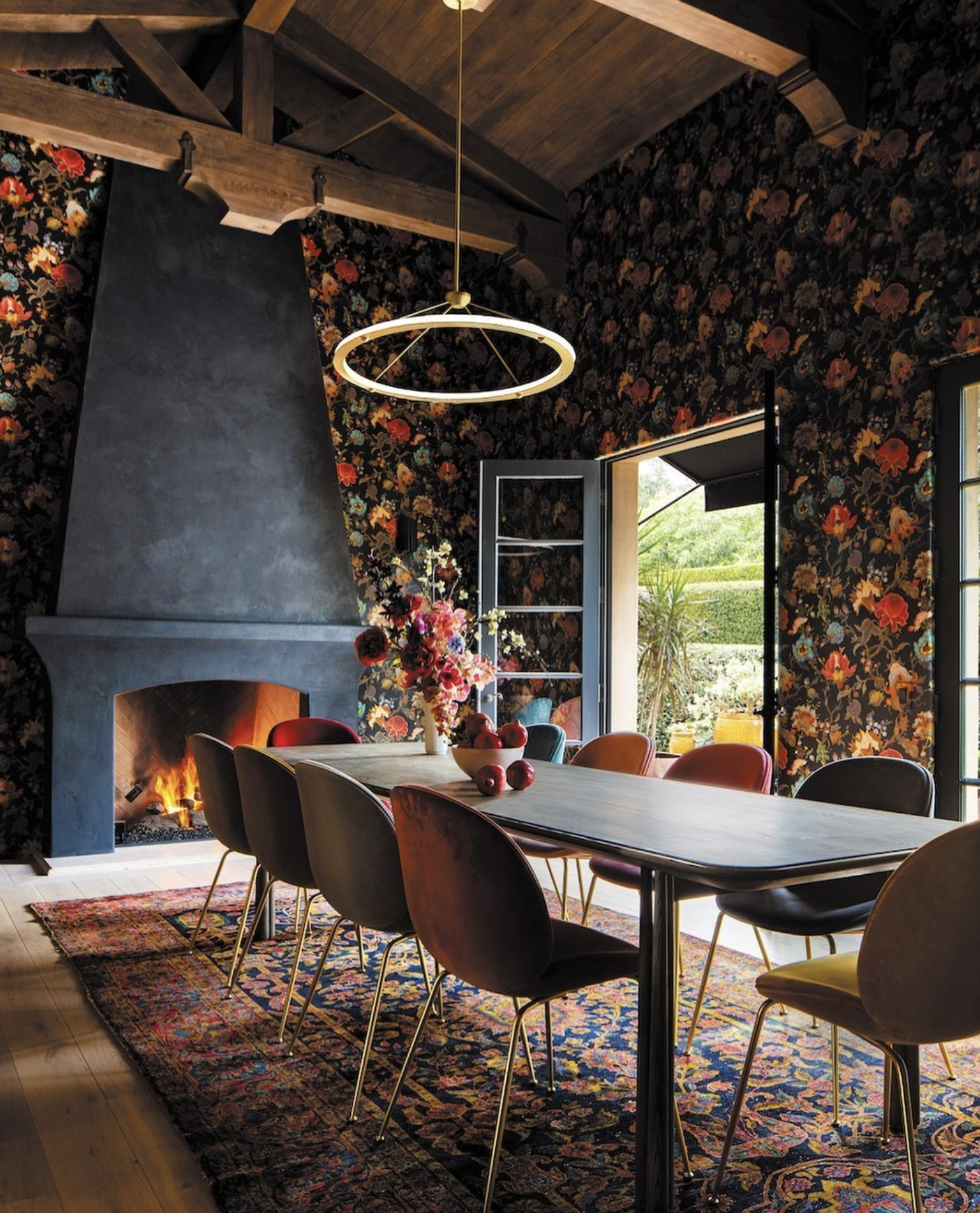 HALO CIRCLE PENDANT par Roll & Hill