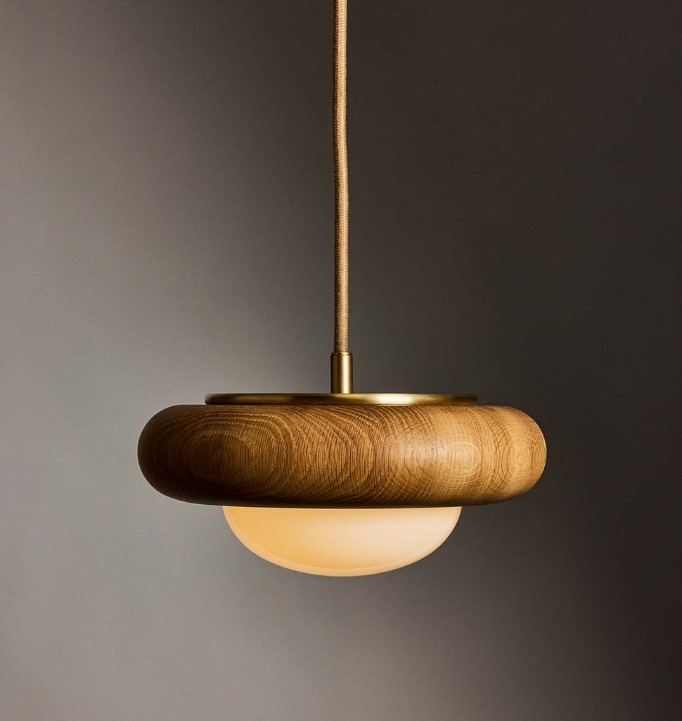 HUMBOLDT PENDANT 01 - WOOD par Roll & Hill