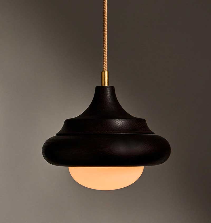 HUMBOLDT PENDANT 02 - WOOD par Roll & Hill