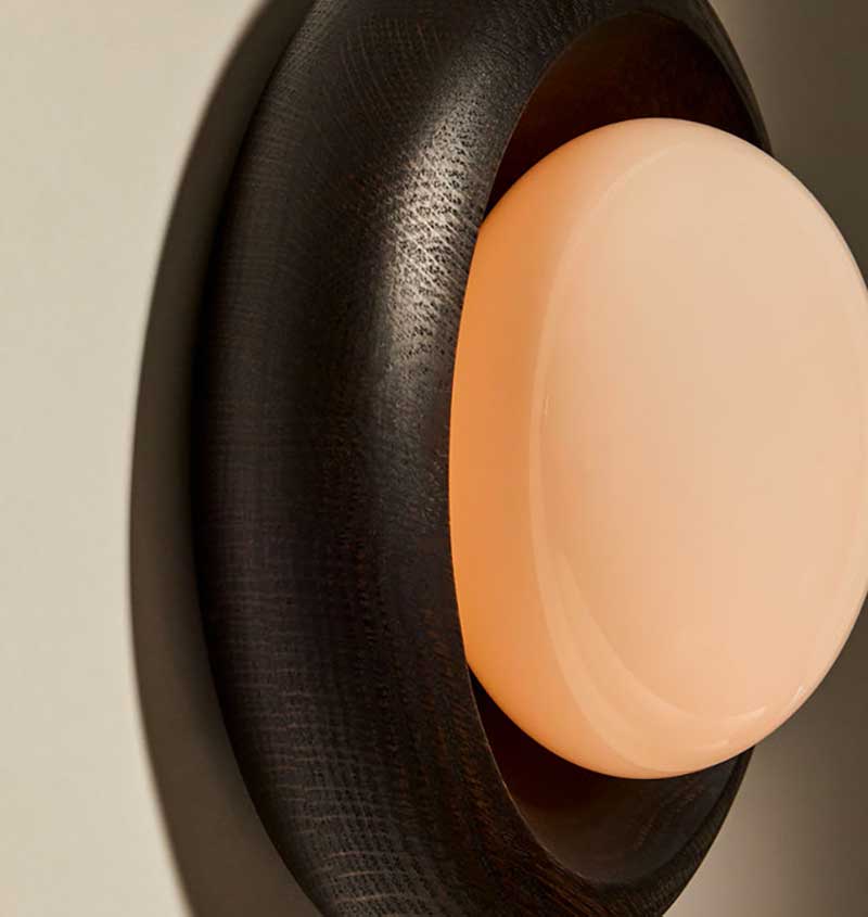 HUMBOLDT SCONCE 01 - WOOD par Roll & Hill