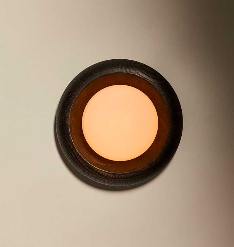 HUMBOLDT SCONCE 01 - WOOD par Roll & Hill
