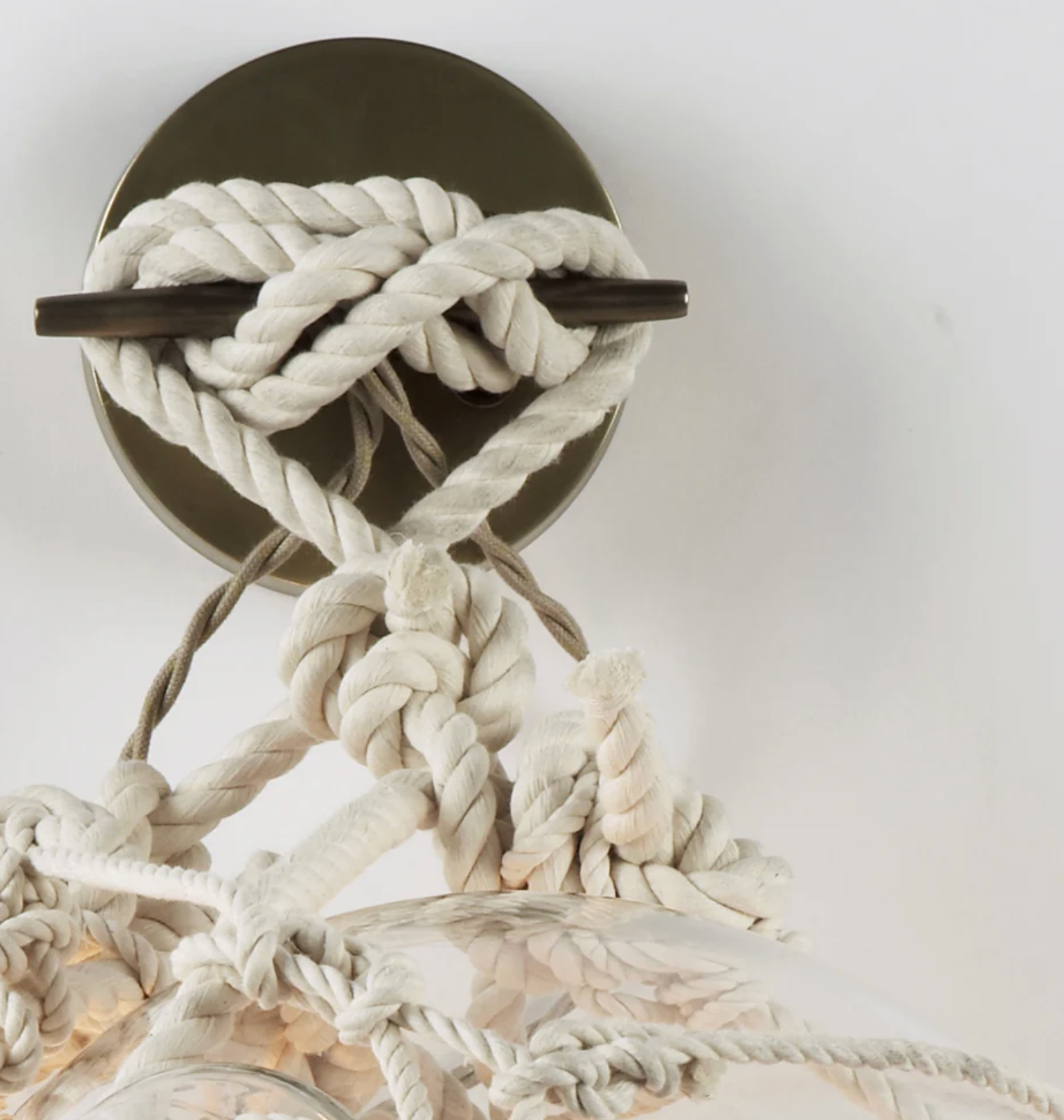 KNOTTY BUBBLES SCONCE LARGE par Roll & Hill