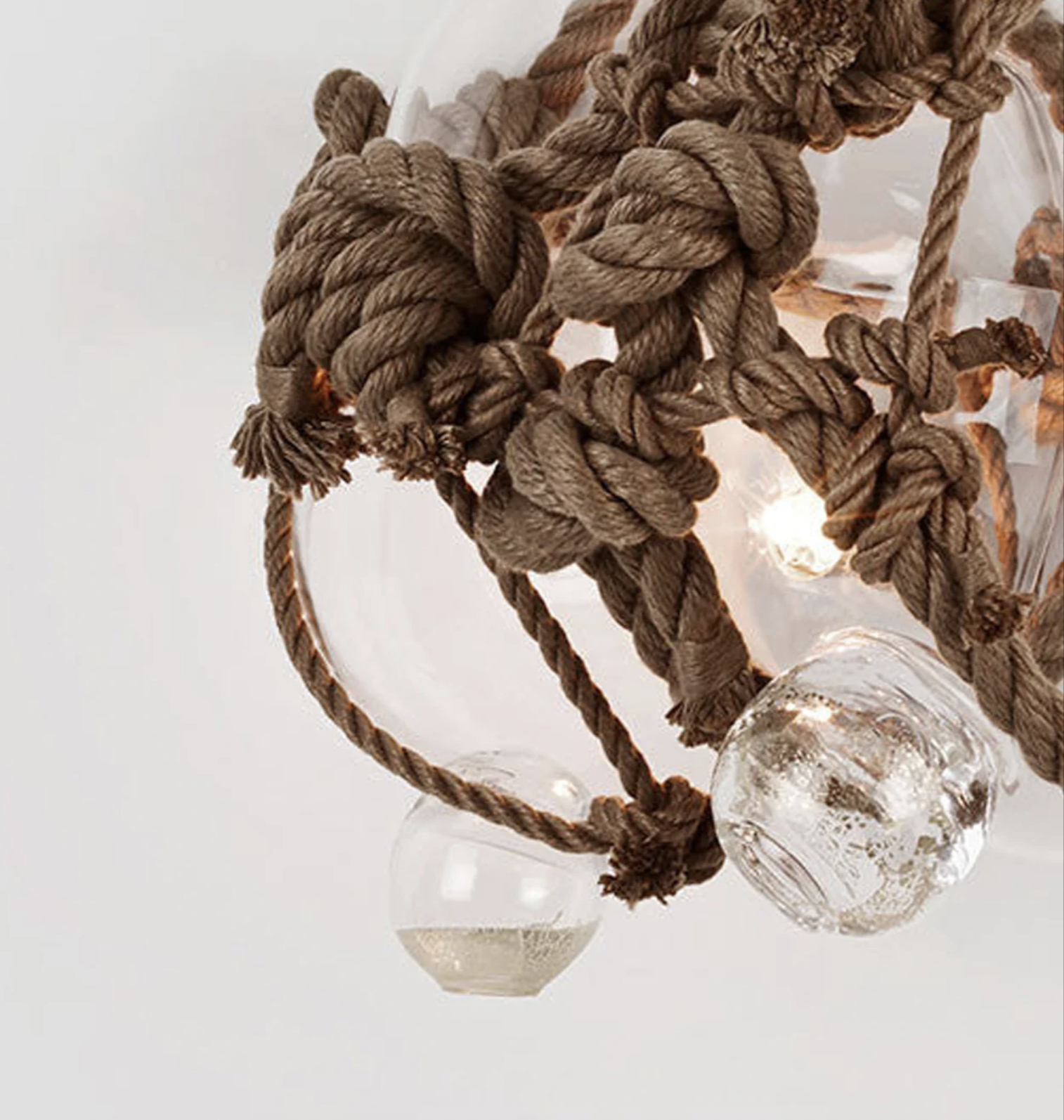 KNOTTY BUBBLES SCONCE LARGE par Roll & Hill