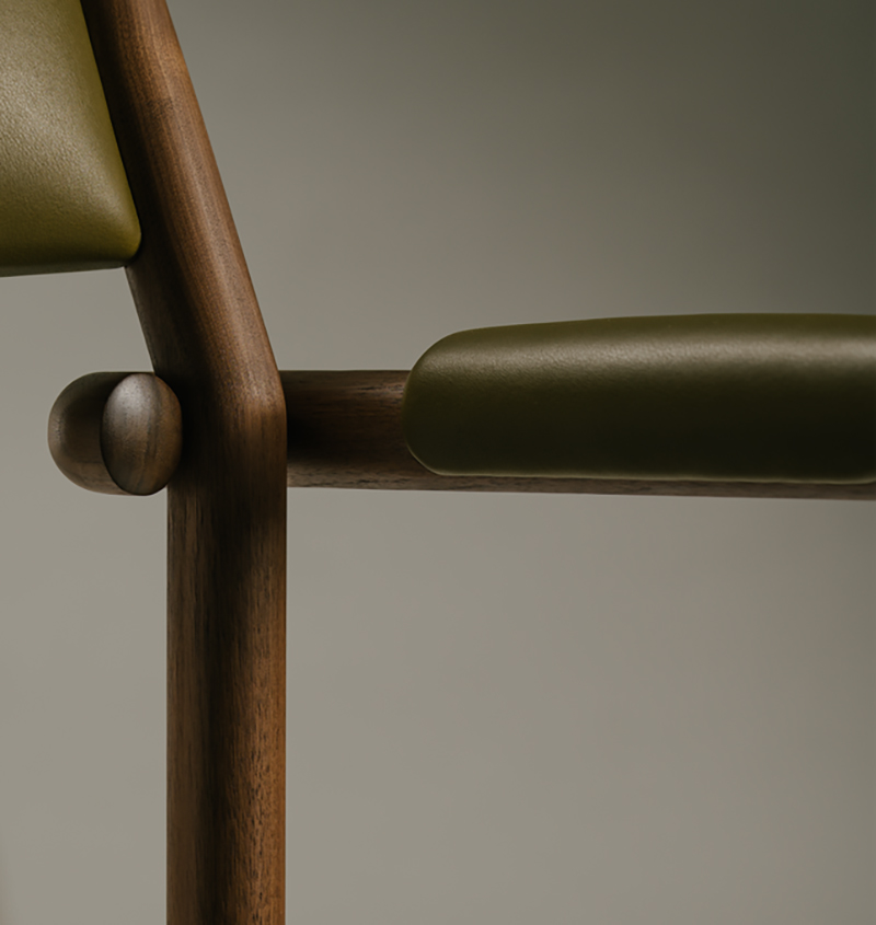 LEXINGTON DINIING CHAIR 02 par Roll & Hill