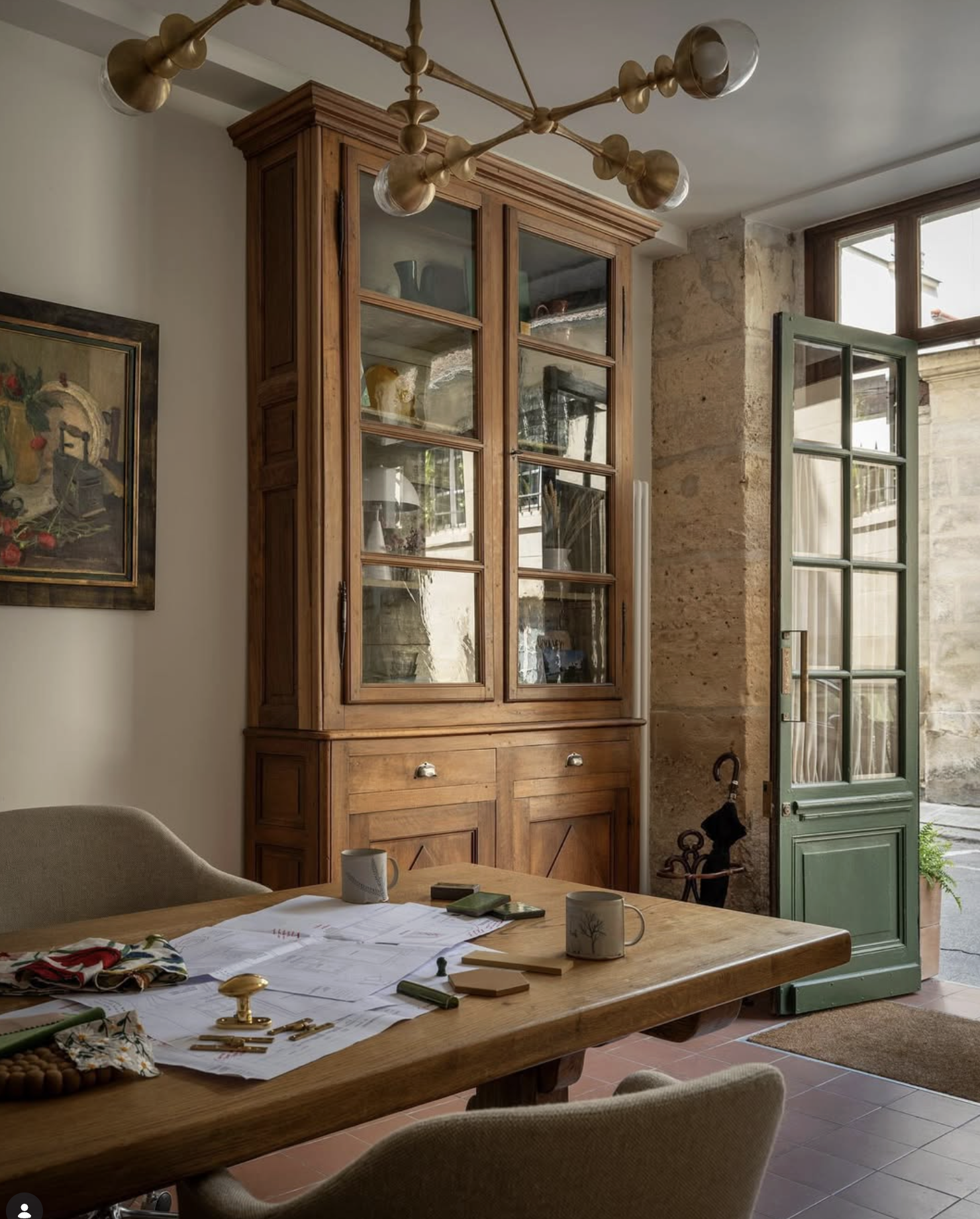 RUE SALA SIX ARM PENDANT par Roll & Hill