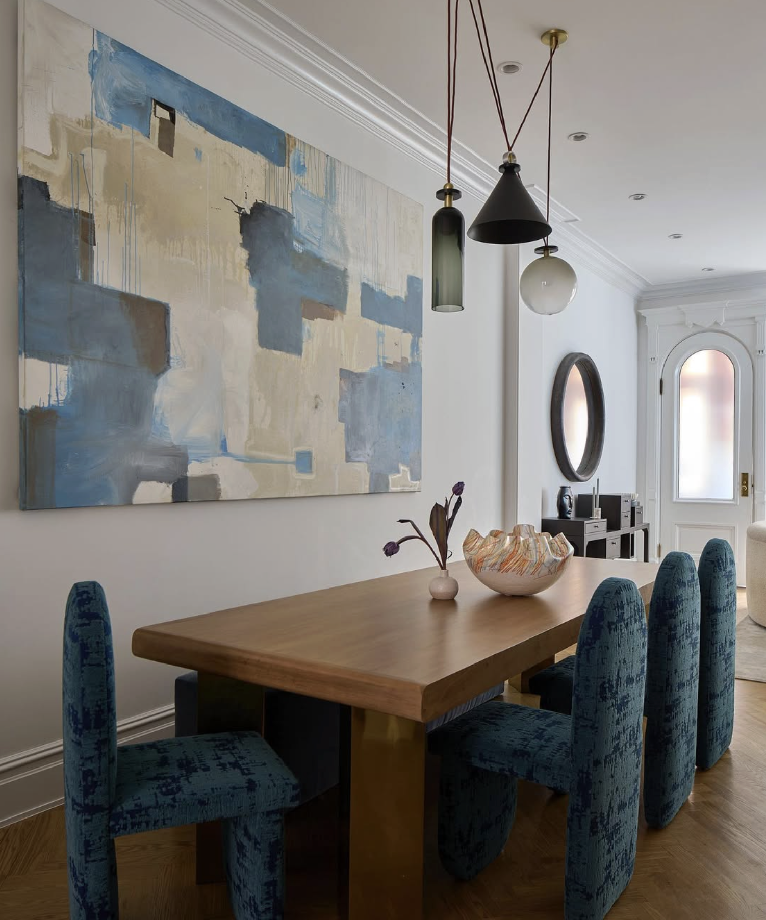 SHAPE UP 3 PIECE CHANDELIER par Roll & Hill