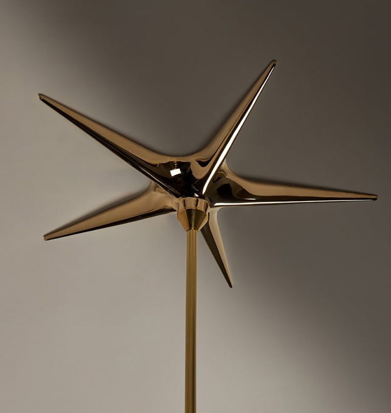 THE LADDI PENDANT - STAR CANOPY par Roll & Hill
