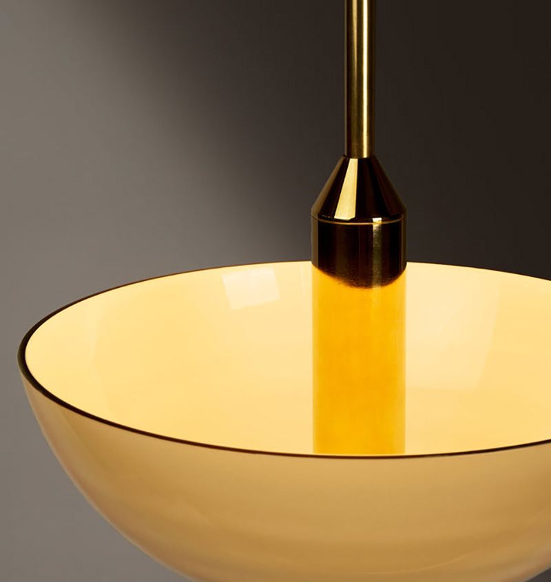 THE LADDI PENDANT - STAR CANOPY par Roll & Hill