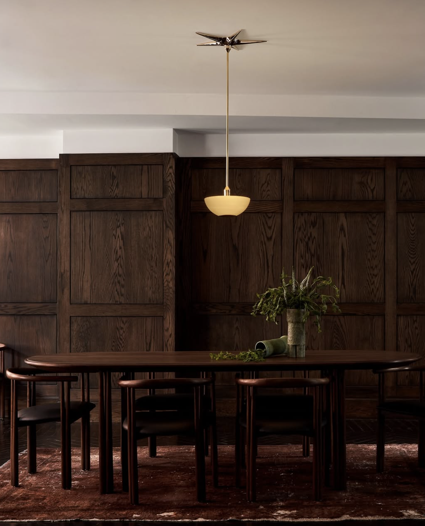 THE LADDI PENDANT - STAR CANOPY par Roll & Hill