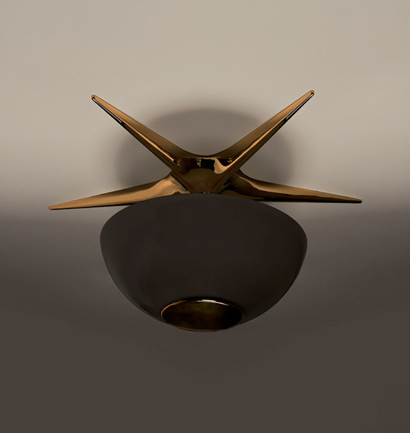 THE LADDI SURFACE MOUNT - SHADE par Roll & Hill
