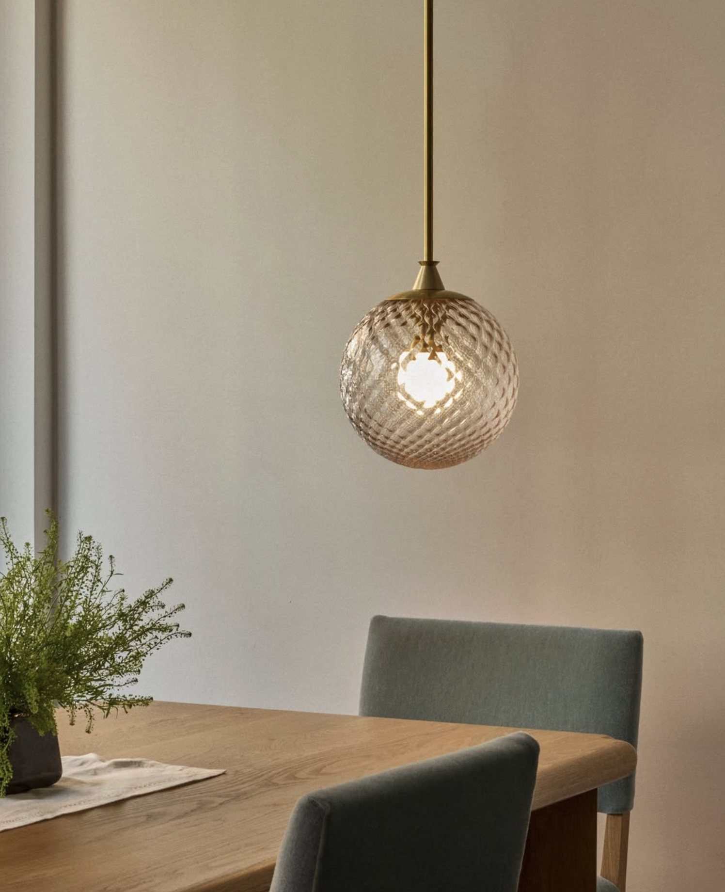 THE ROLL AND HILL PENDANT 02 GLOBE par Roll & Hill