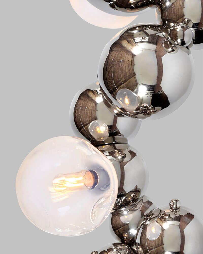 BUBBLY 02 WALLMOUNT WITH GLASS par Rosie Li
