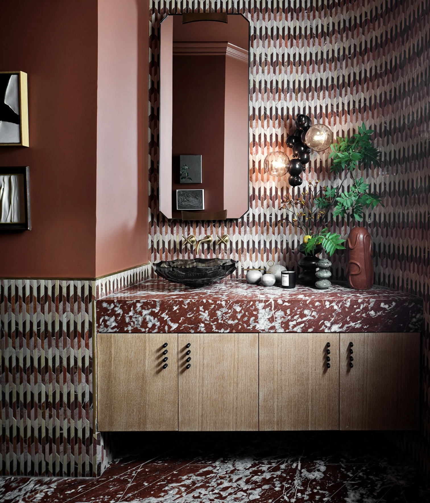 BUBBLY 02 WALLMOUNT WITH GLASS par Rosie Li