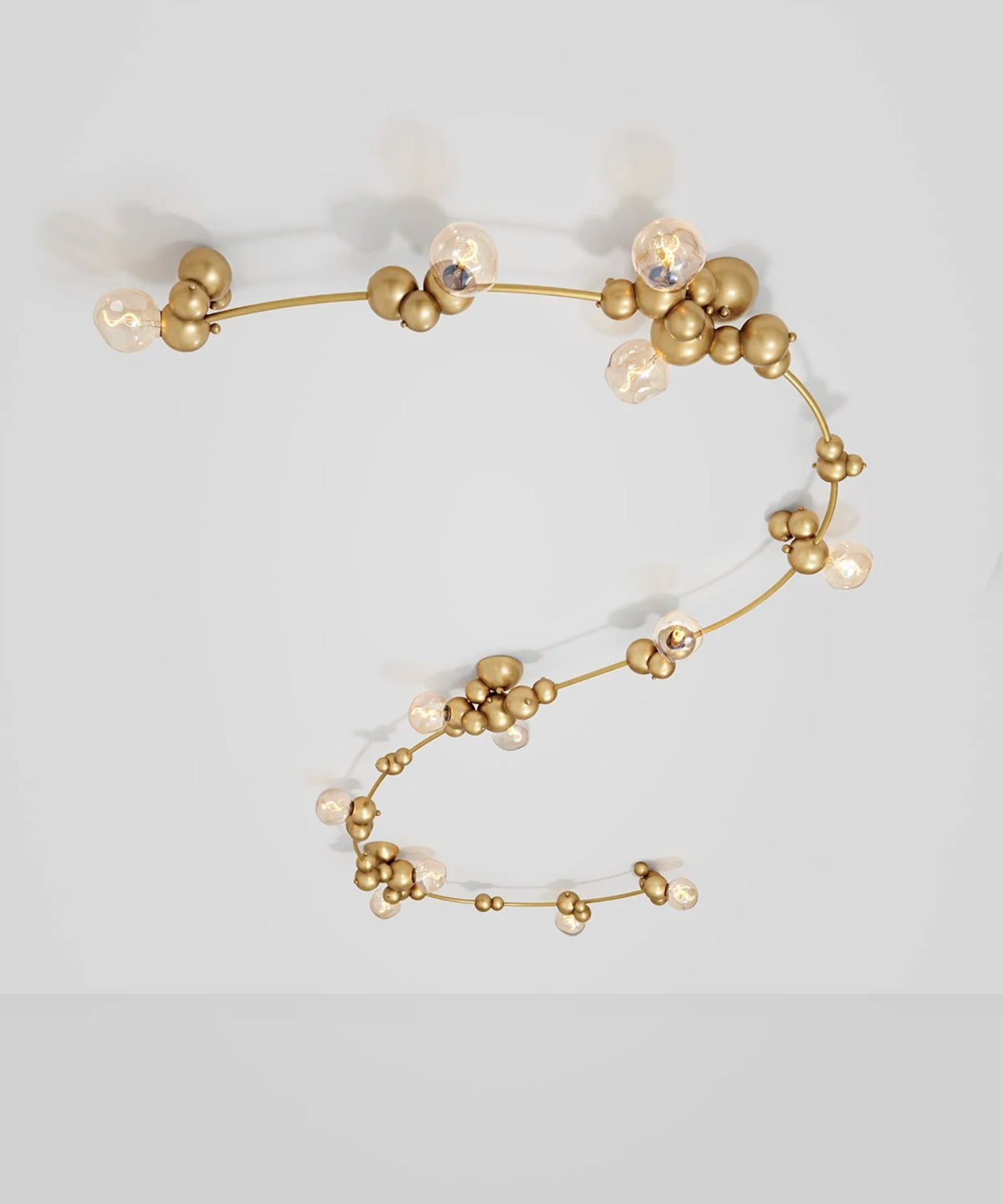 CUSTOM BUBBLY 13 FLUSHMOUNT par Rosie Li