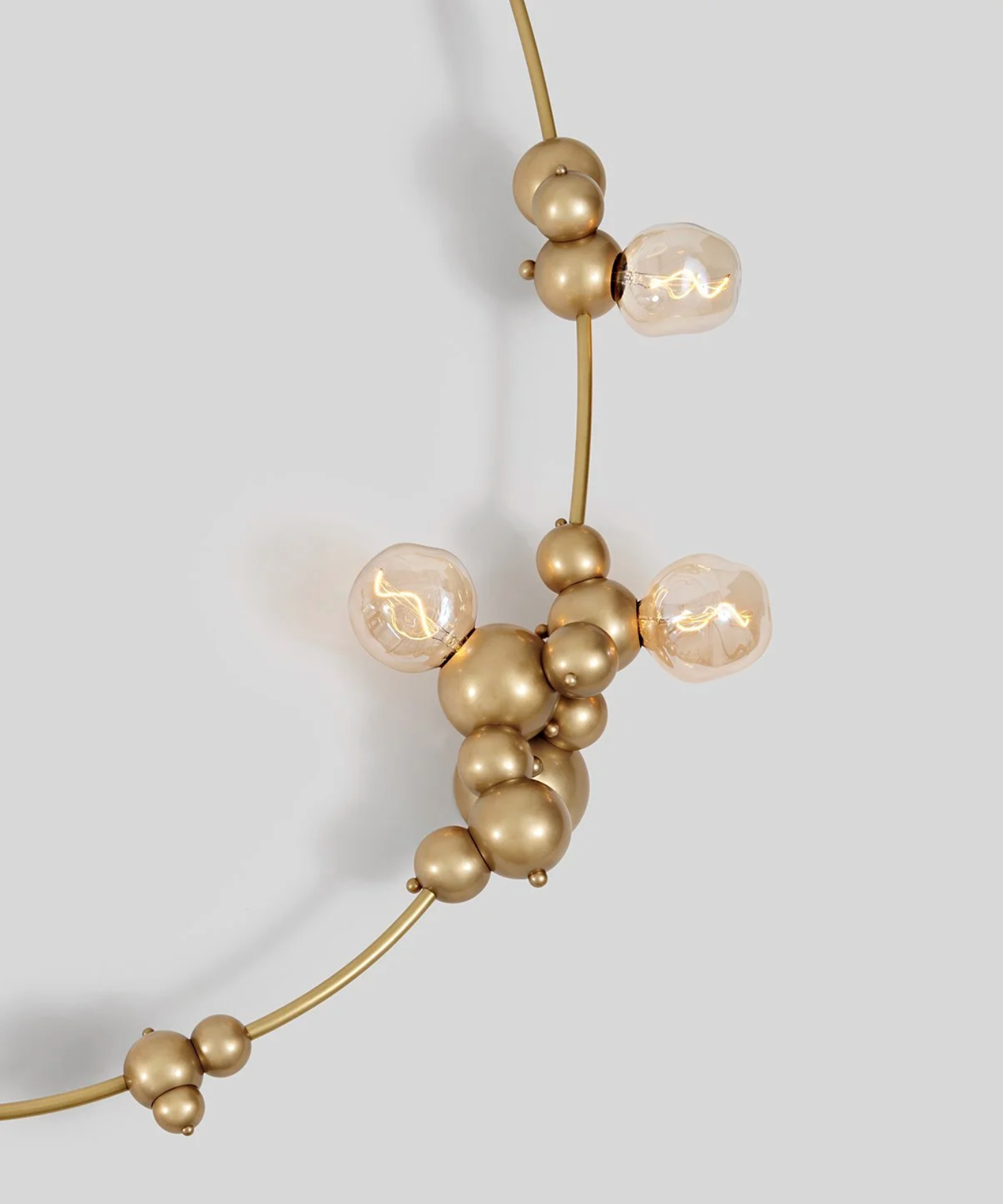 CUSTOM BUBBLY 13 FLUSHMOUNT par Rosie Li