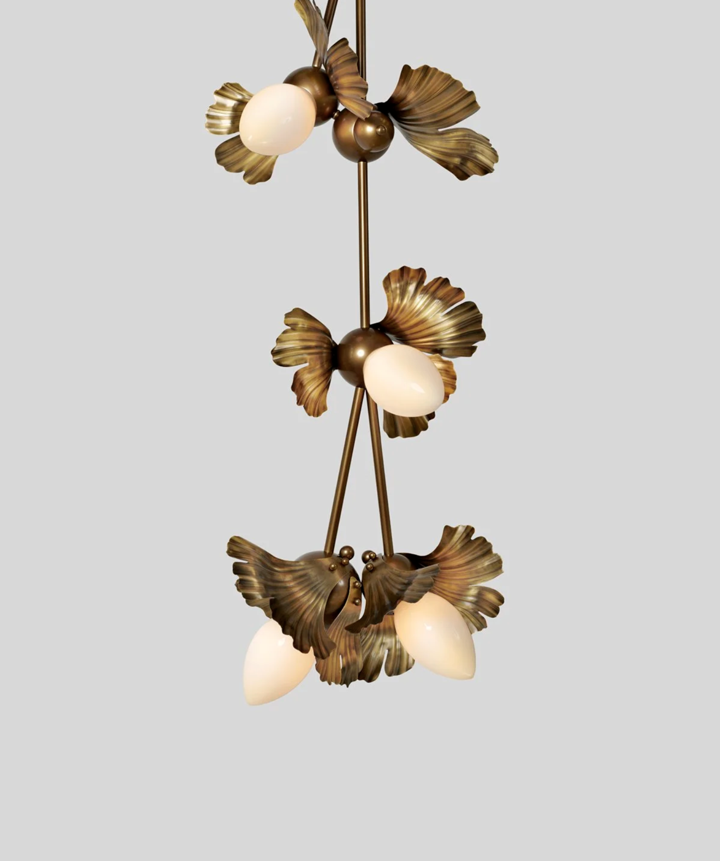 FLUTED GINKGO 07 TOTEM PENDANT par Rosie Li