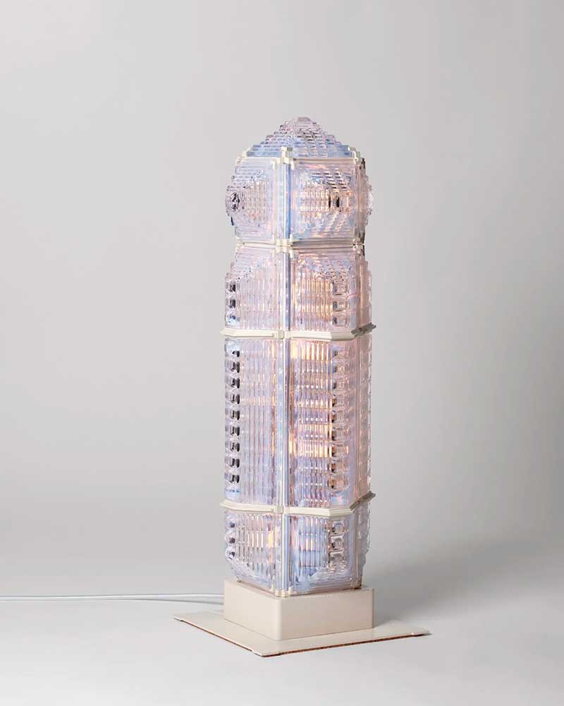 JEWEL BLOCK FLOOR LAMP 01 par Rosie Li