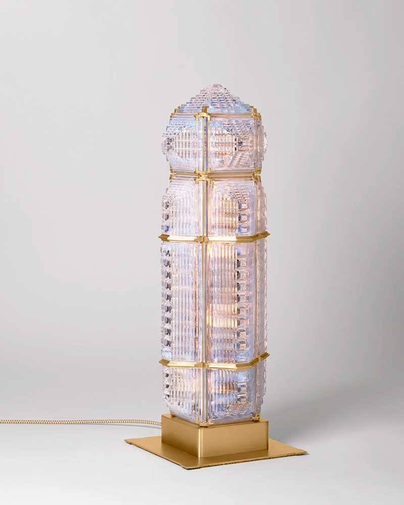 JEWEL BLOCK FLOOR LAMP 01 par Rosie Li