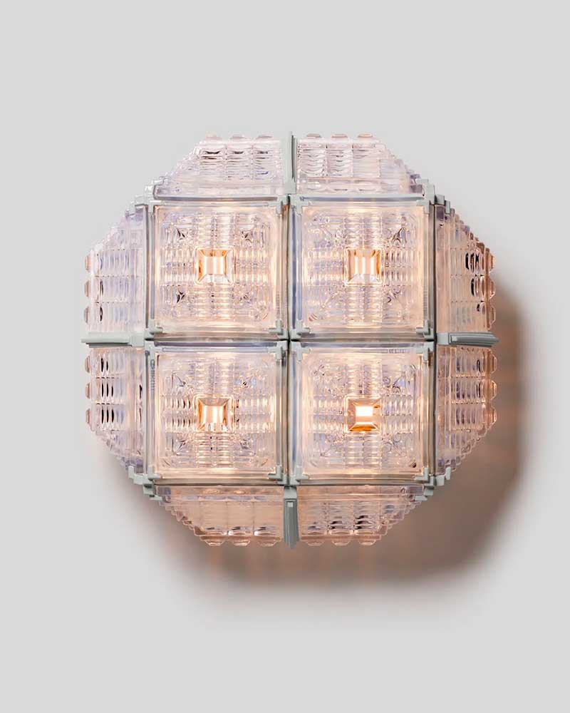 JEWEL BLOCK FLUSHMOUNT 02 par Rosie Li
