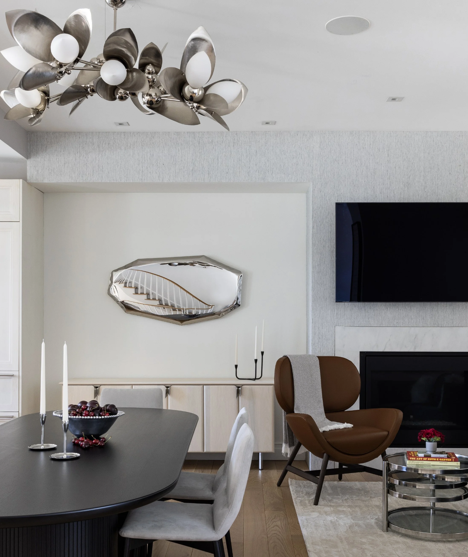 LAUREL BLOSSOM 09 CHANDELIER par Rosie Li