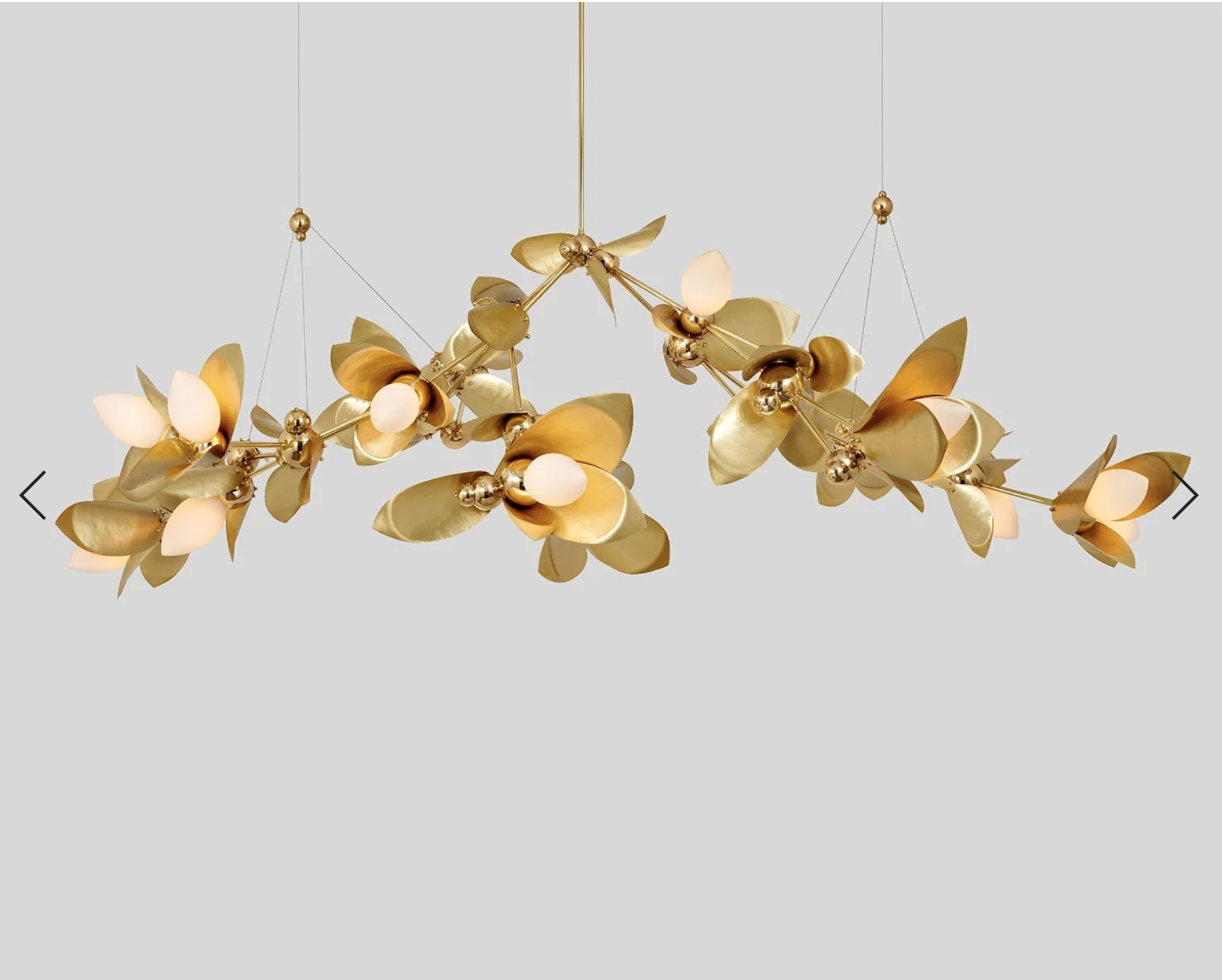 LAUREL BLOSSOM 19 CHANDELIER par Rosie Li