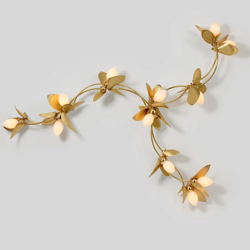 LAUREL GARLAND 12 FLUSHMOUNT par ROSIE LI