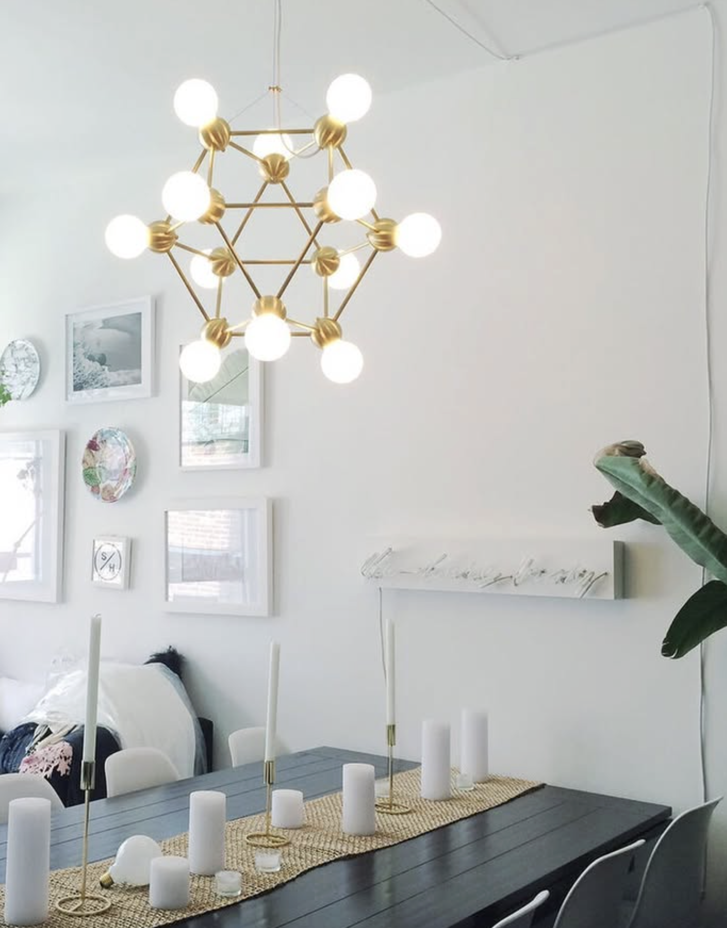 LINA 12  LARGE CHANDELIER par ROSIE LI