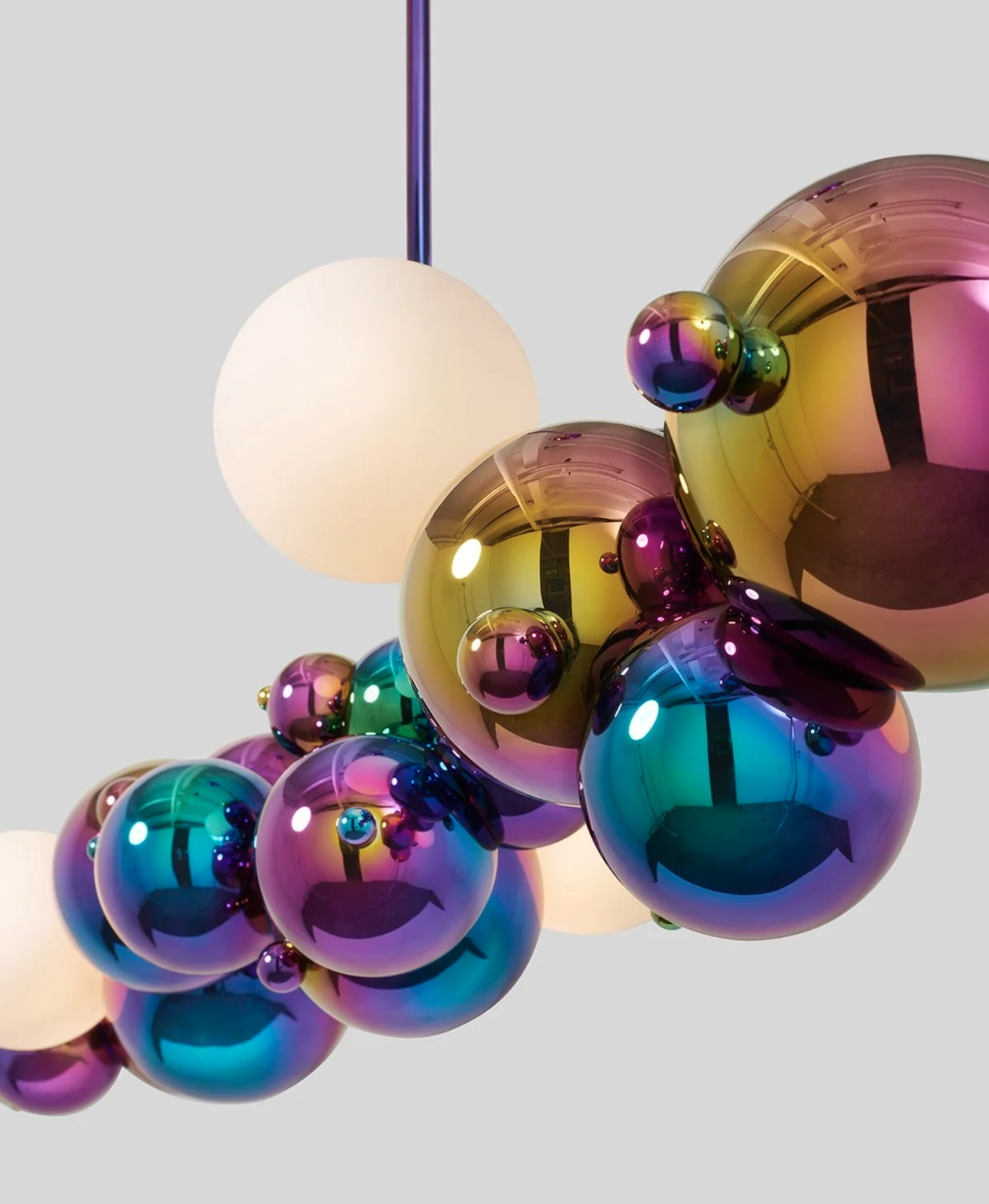 RAINBOW BUBBLY 04 CHANDELIER par Rosie Li