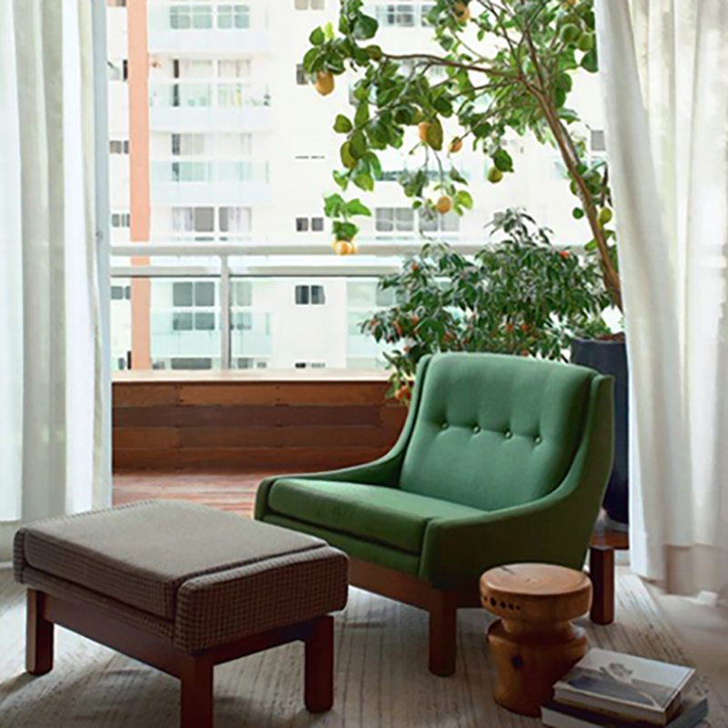 PARATY ARMCHAIR par Sergio Rodrigues