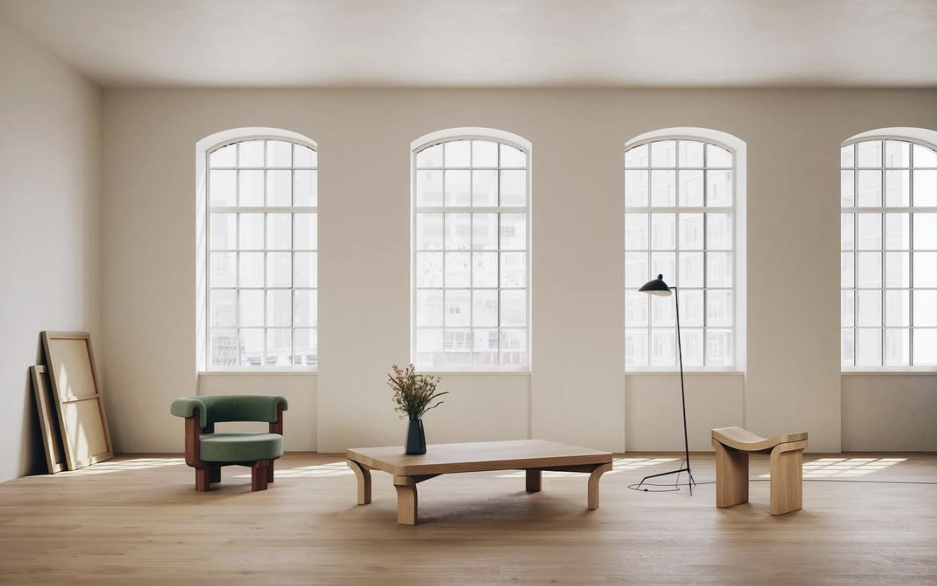 RELEVE DINING TABLE par Vonnegut/Kraft