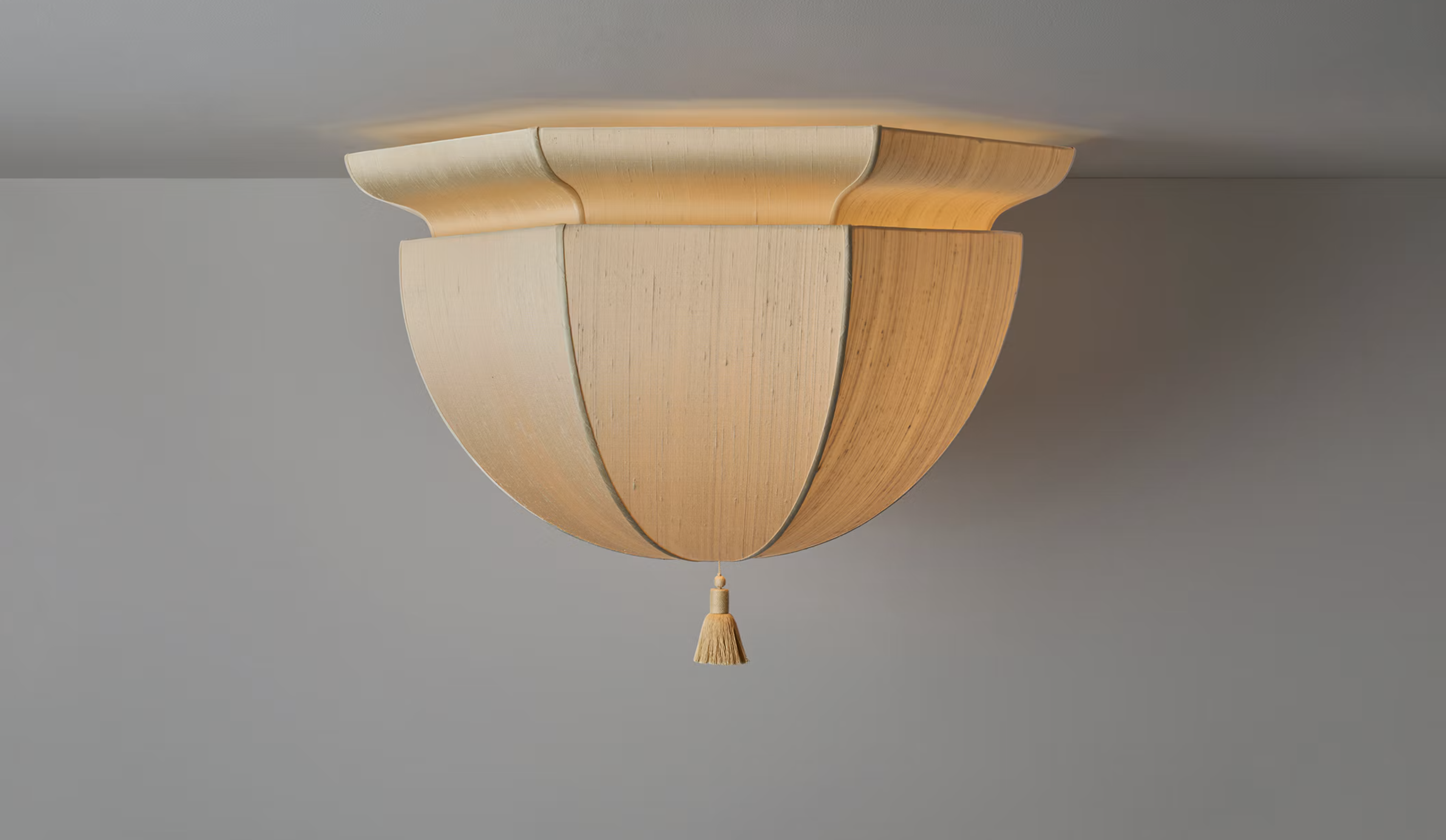 LANTERN DEMI FLUSH MOUNT LARGE par Workstead