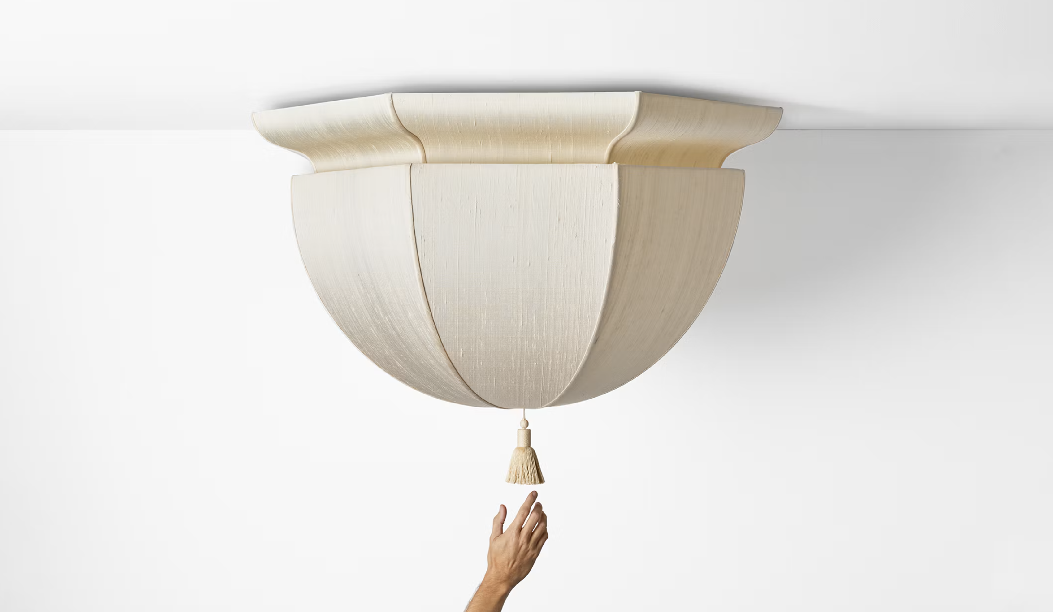 LANTERN DEMI FLUSH MOUNT LARGE par Workstead