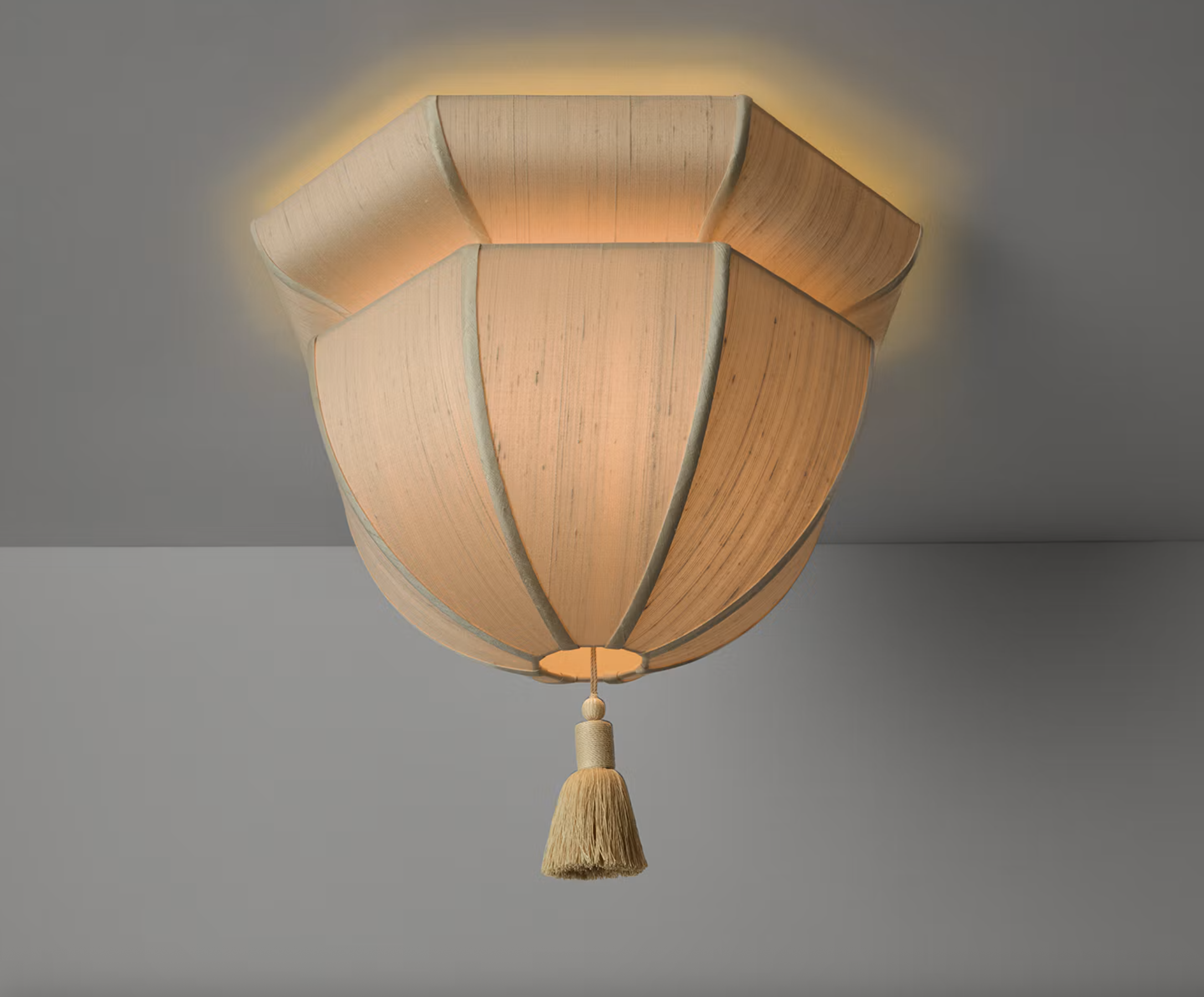 LANTERN DEMI FLUSH MOUNT SMALL par Workstead