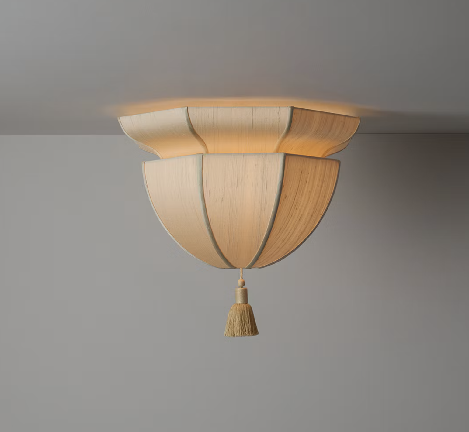 LANTERN DEMI FLUSH MOUNT SMALL par Workstead