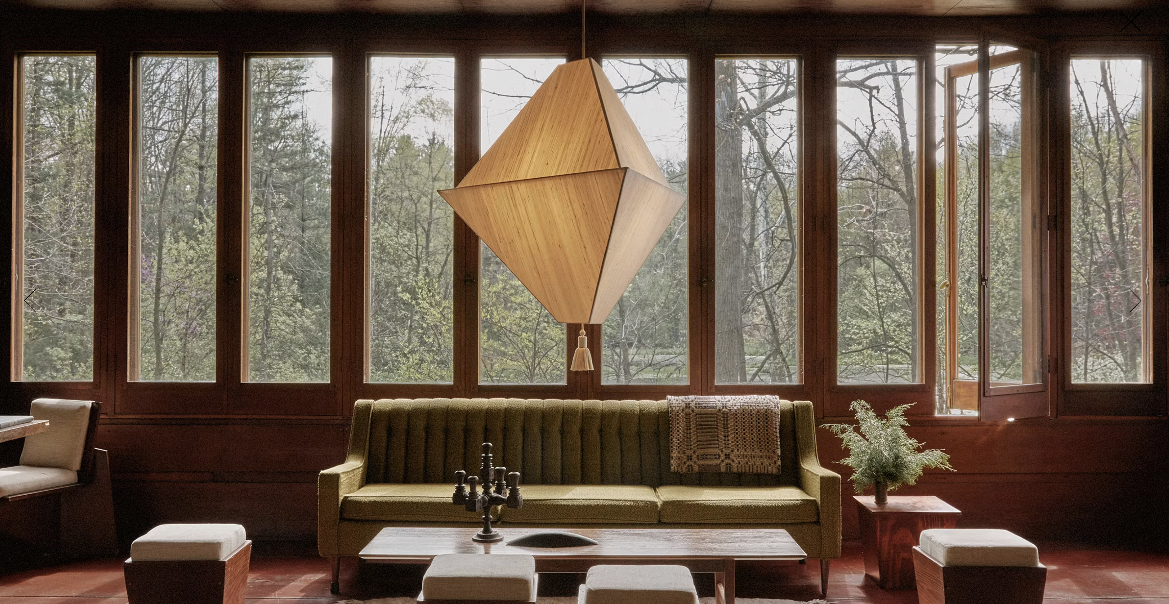 LANTERN PYRAMID PENDANT LARGE par Workstead