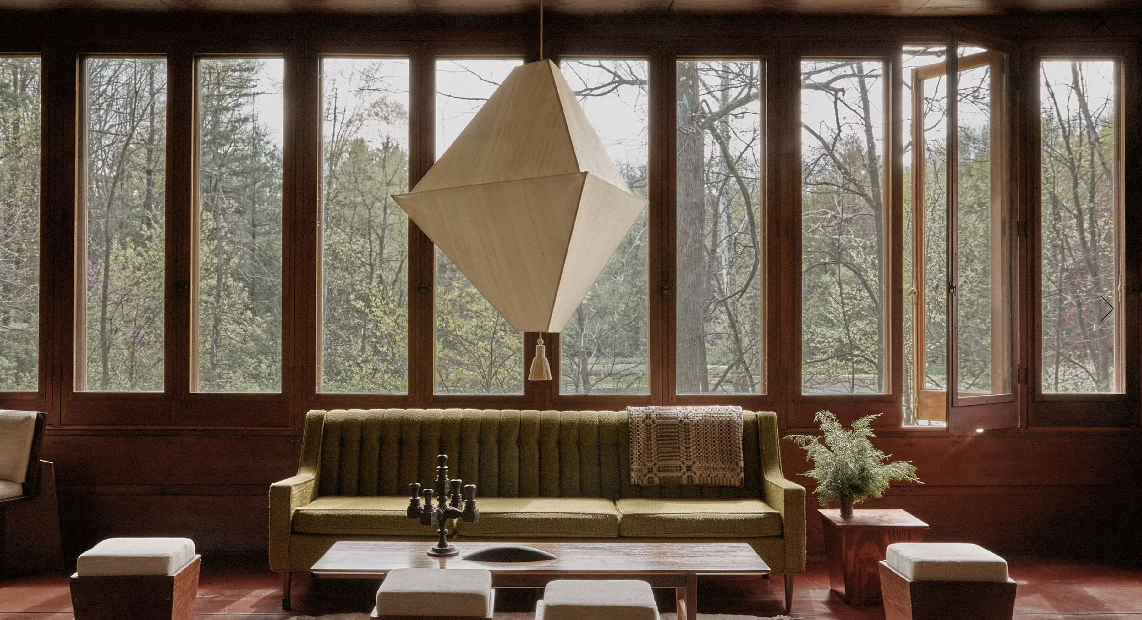 LANTERN PYRAMID PENDANT LARGE par Workstead