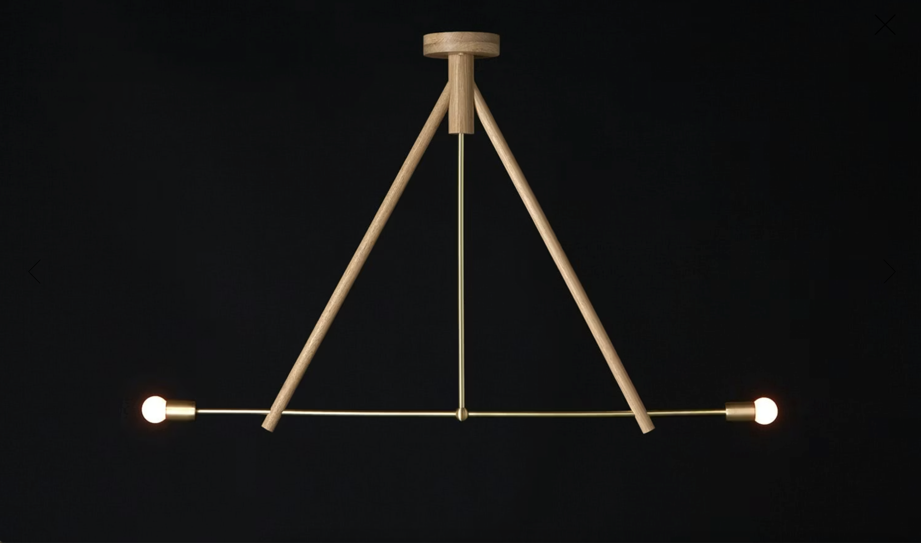 LODGE CHANDELIER II par Workstead