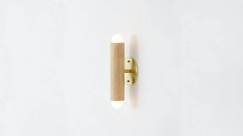 LODGE DOUBLE SCONCE par Workstead