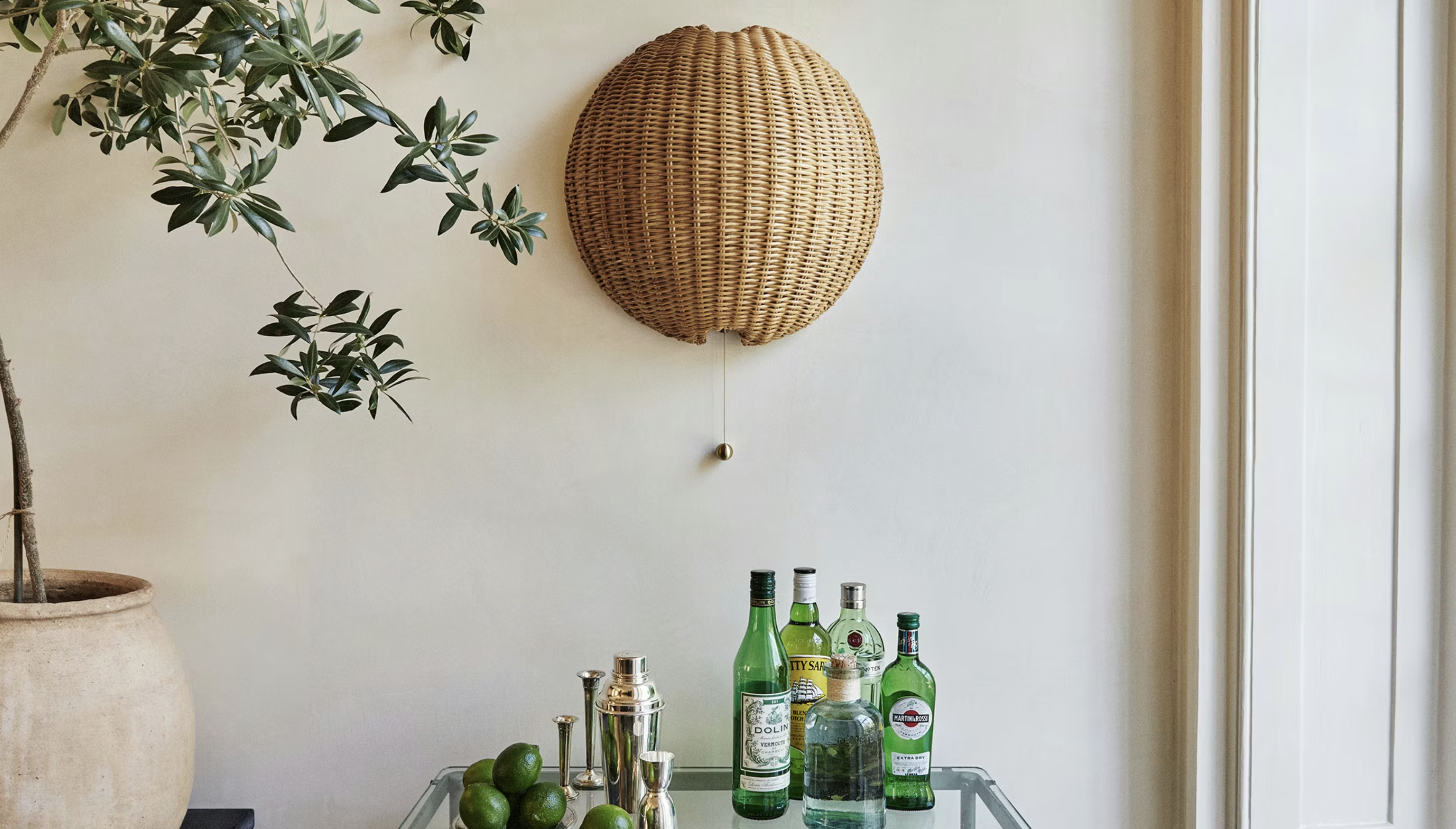 WOVEN DOME SCONCE par Workstead