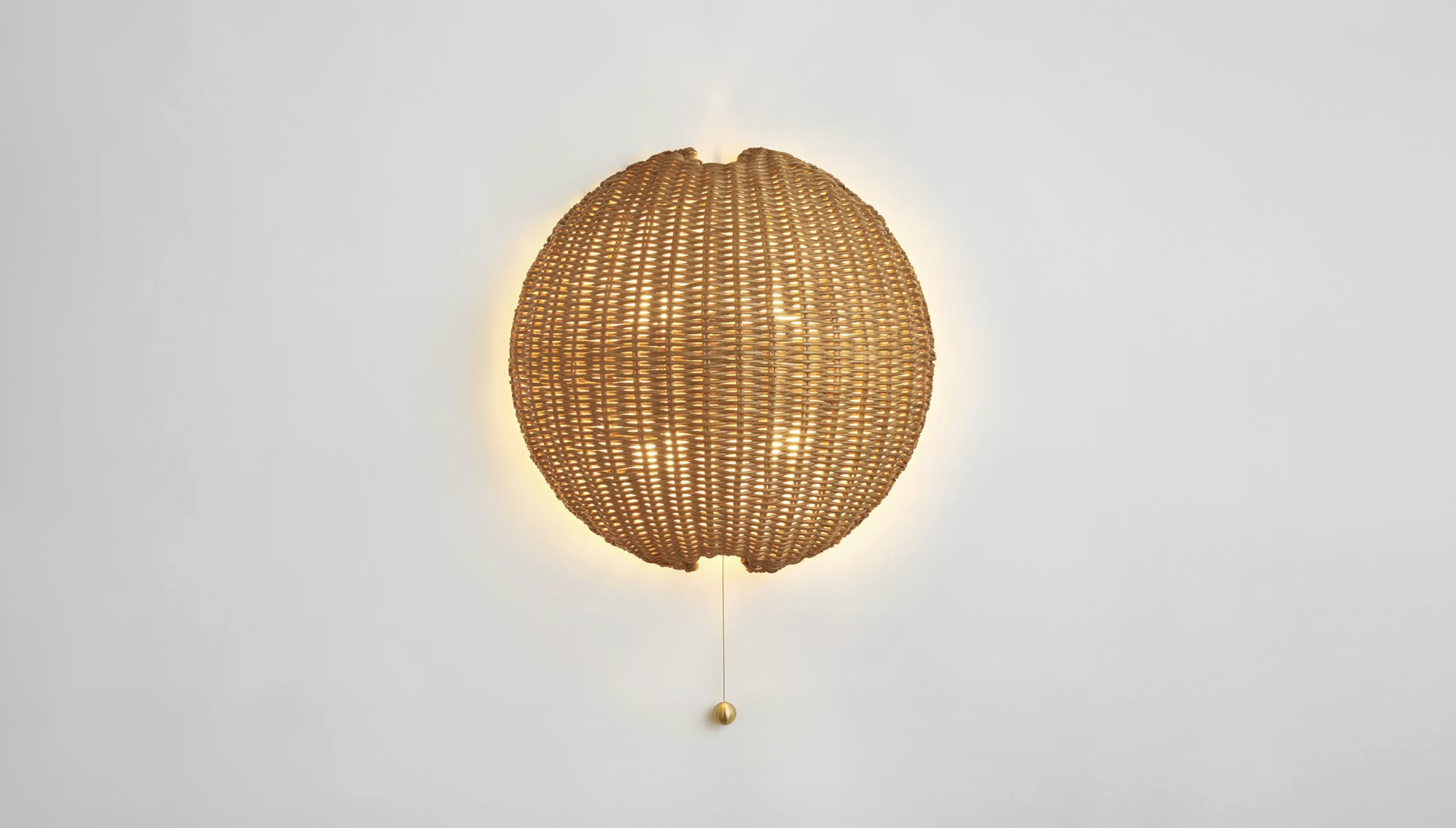 WOVEN DOME SCONCE par Workstead